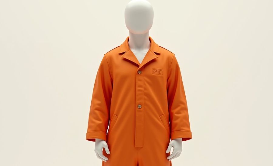 Zearn Orange Jumpsuit